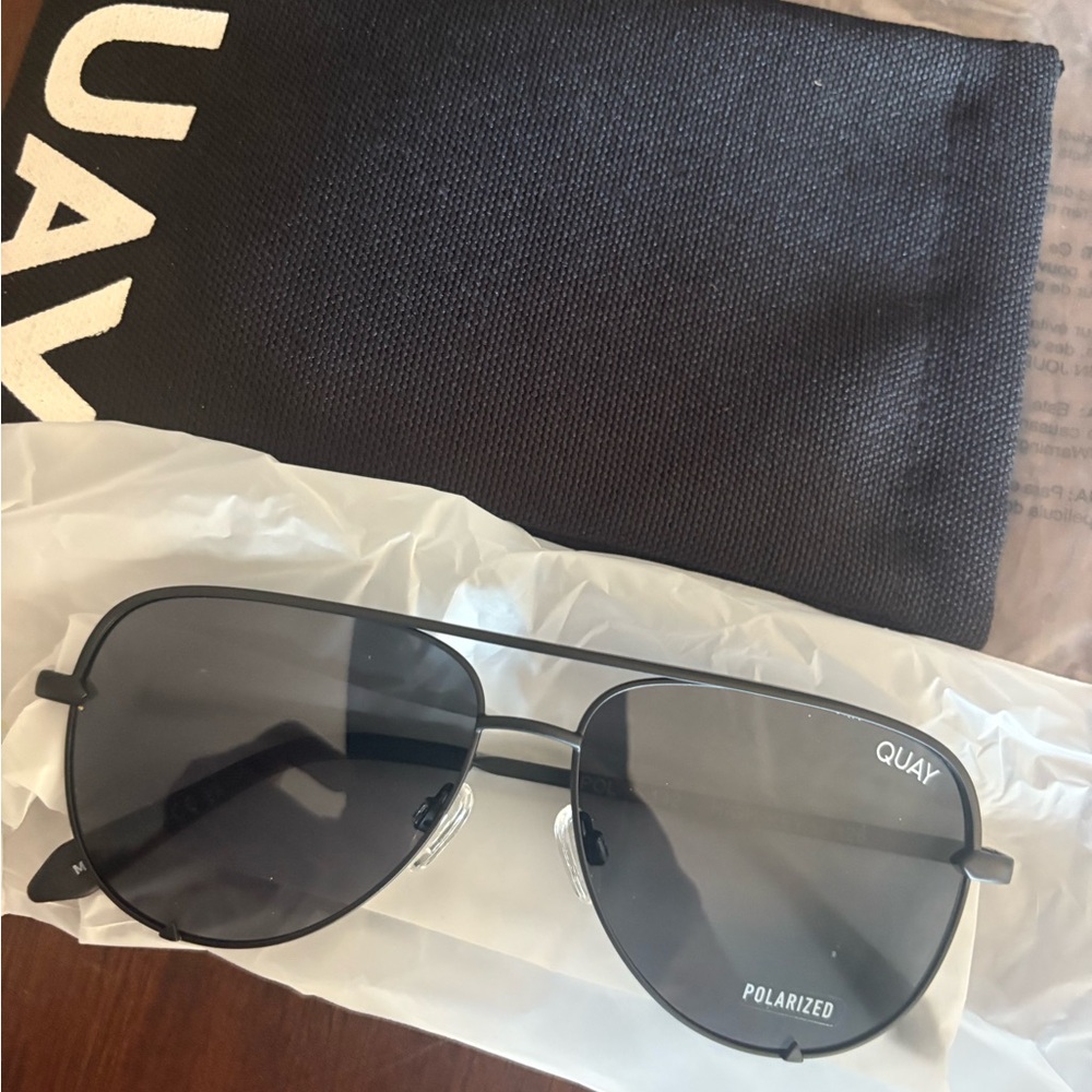 Quay Australia Black Sunglasses Case